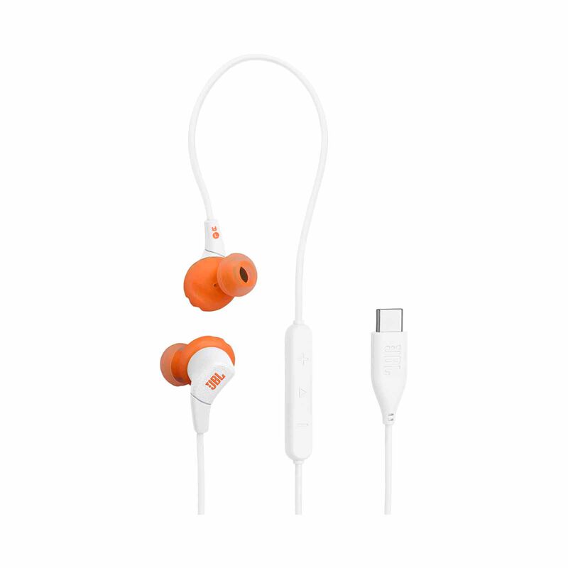 JBL Usb-c Wired Sport Headphones ENDURANCE RUN 3C WHITE-image 1