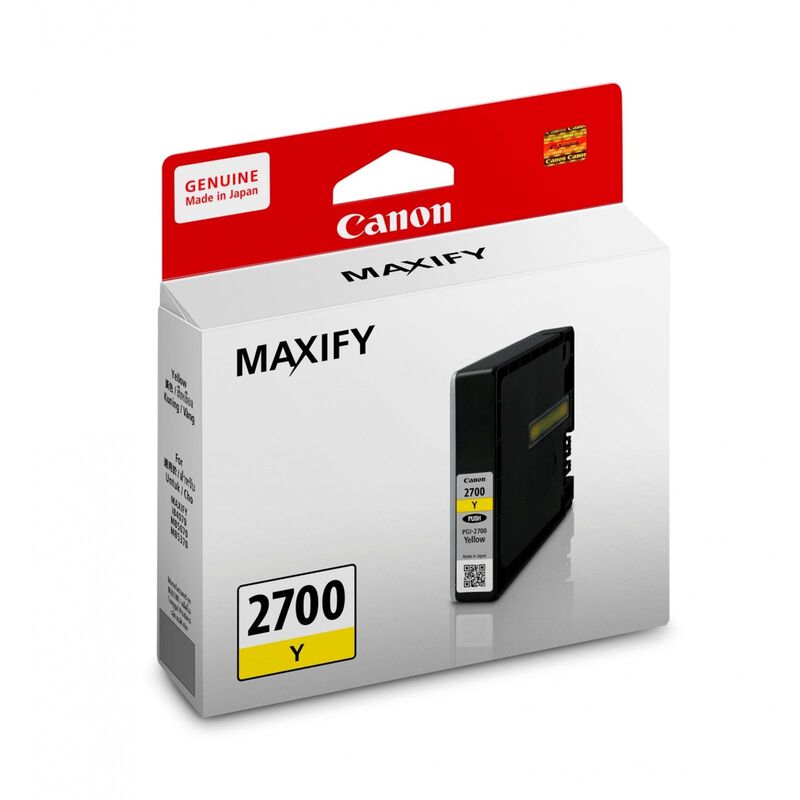 CANON Ink Cartridge Yellow PGI-2700Y-image null