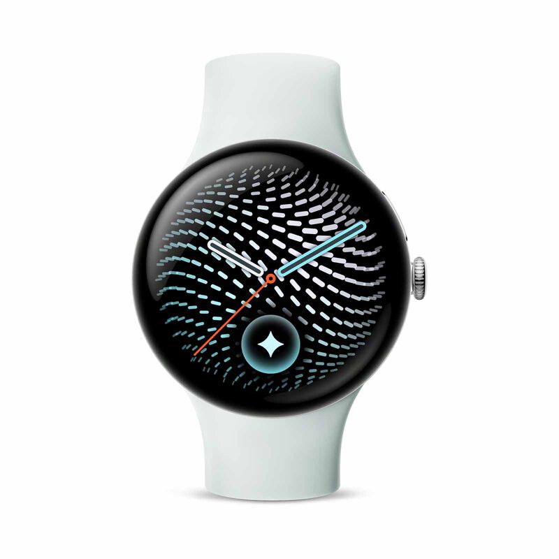 GOOGLE Pixel Watch 5 45mm Wifi Silver, Fog Band GA10892-US-image 1