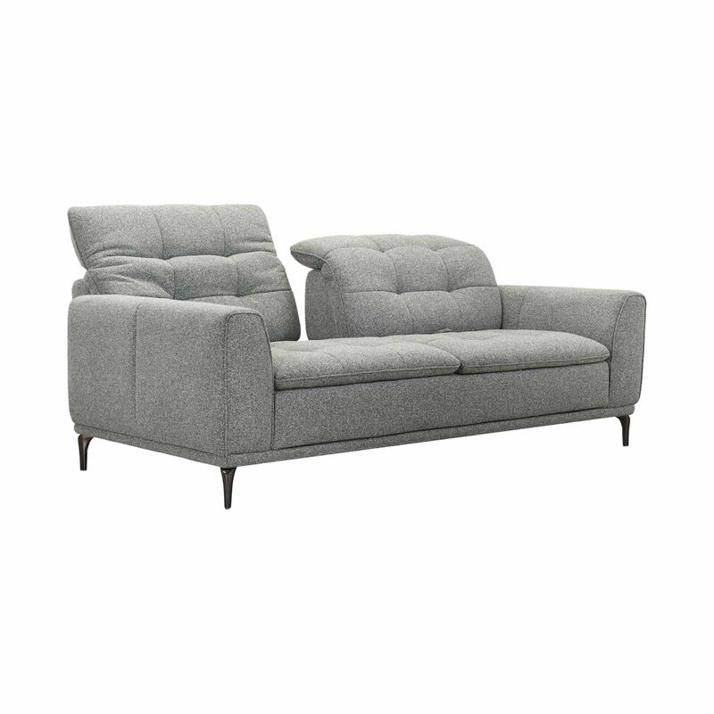 MUZE 3 Seater Pushback (fab) Green Fabric Sofa FERN-image 2