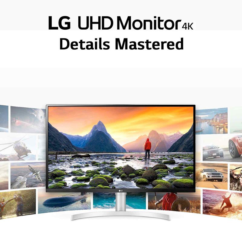 LG 31.5in Ips 4k Uhd Monitor 32UN650-W-image 9