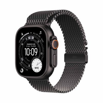 APPLE Watch Ultra 3 Gps + Cellular 49mm Black Titanium Case With Black Titanium Milanese Loop - Small MF1N4X/A