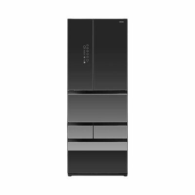 TOSHIBA 6 Dr Fridge (588l) - Mirror Black GR-RM631WE-PGX(B1)