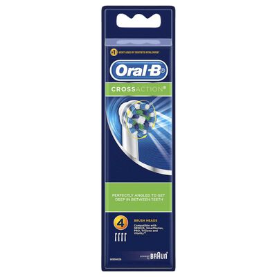 ORAL-B Toothbrush Cross Action - 4pcs EB 50-4