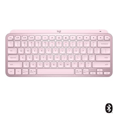 LOGITECH Logi Mx Keys Mini Illuminated Keyboard Rose 1y 920-010507