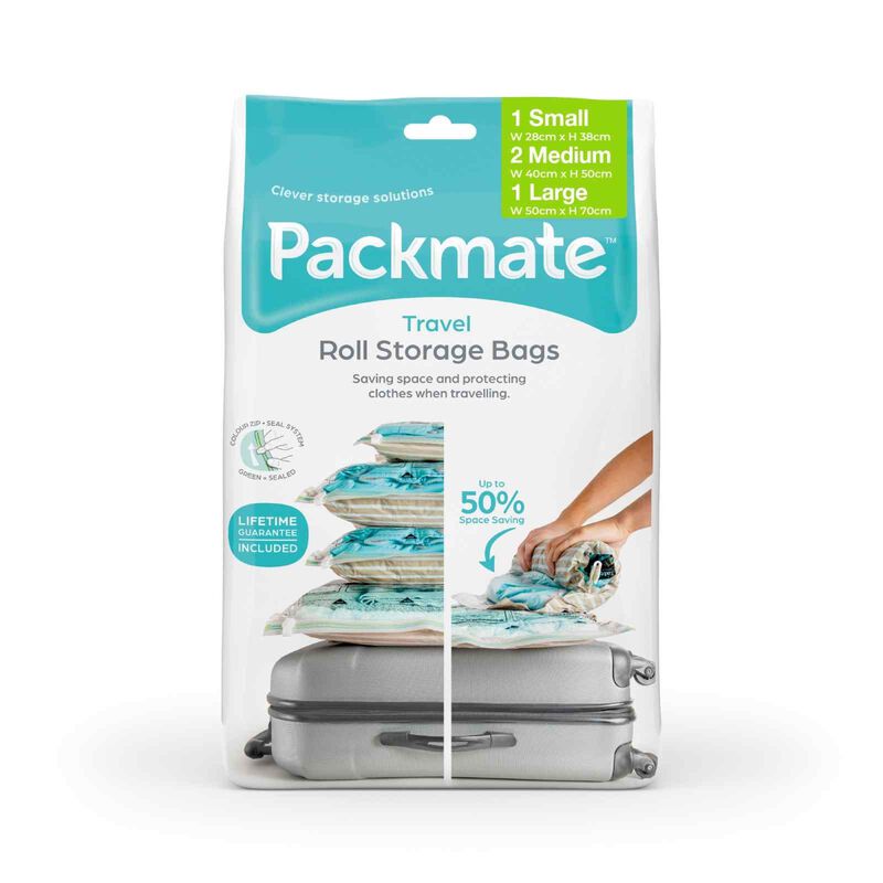 PACK MATE 4 Travel / Roll Bag Set-combo C40268-image null
