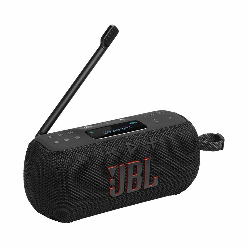 JBL Portable Dab/dab+/fm Radio And Bluetooth Speaker TUNER 3 BLACK-image 1