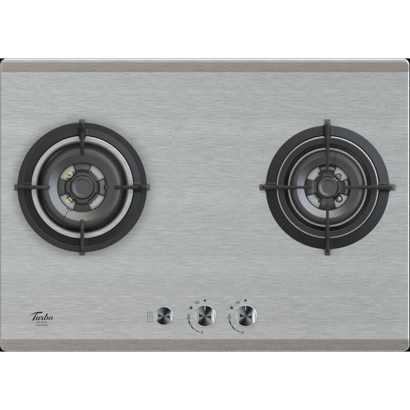 TURBO Built-in 2 Burners Gas Hob (70cm) (exclude Installation) T702SSV-image null