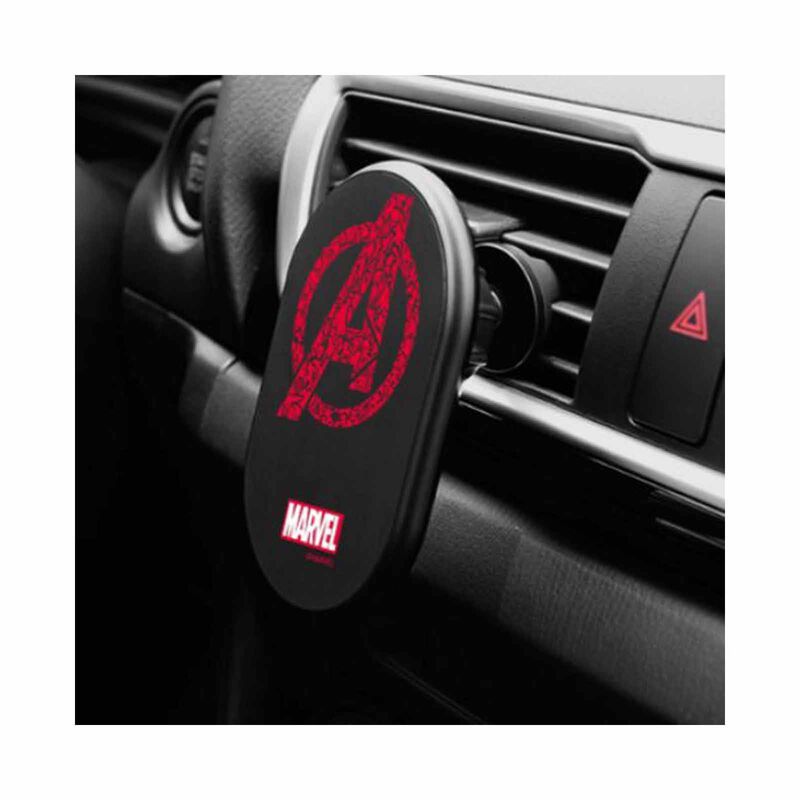 BELKIN Boostcharge Magnetic Wireless Car Charger 10w (power Supply Not Included, Disney Avengers) WIC004QCNCBK-DY-image 3