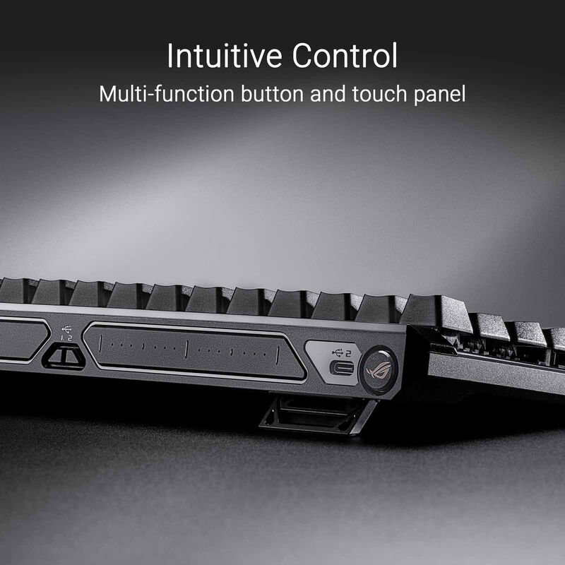 ASUS Asus Rog Falchion Ace Hfx Magnetic Switch Keyboard (black) M605 ROG FALCHION ACE HFX/HFX/US/PBT-image 10