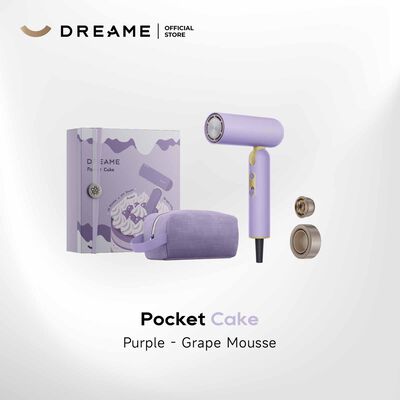 DREAME Pocket Cake High-speed Hair Dryer - Grape Mousse Purple DM-CKHPKET-PP