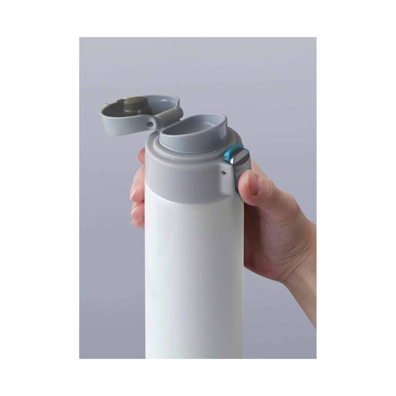 TIGER 0.48l One Push Lid Stainless Steel Bottle (cream White) MMJ-A481 (WM)-image 2