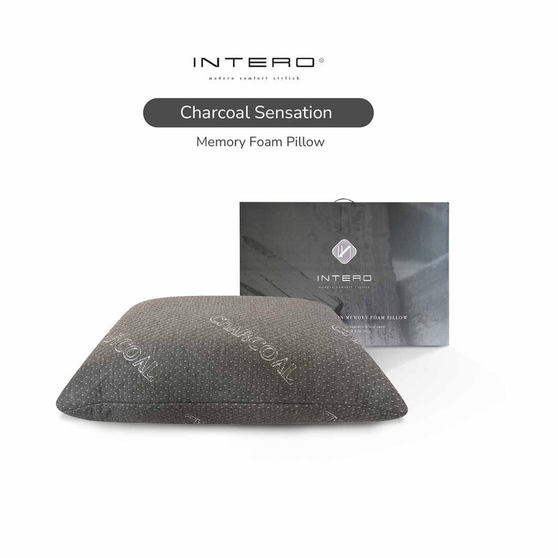 INTERO Memory Foam Pillow CHARCOAL SENSATION-image 1