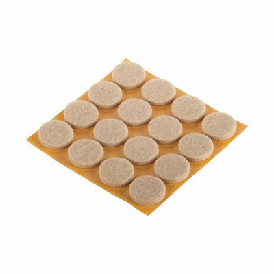 FIX-O-MOLL Self Adh Dia 22mm BIG DUO PARQUET GLIDERS