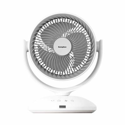 EUROPACE 7 In Desk Fan With Digital Control EDF3731DWH