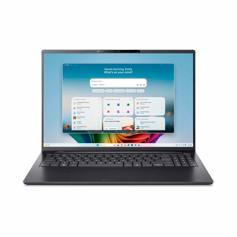ACER 16in Intel Core Ultra X9 388h 32gb 1tb Ssd Win 11 Home Intel Arc B390 SWIFT GO 16 SFG16-I71-92RY (TITANIUM GRAY)-image 1