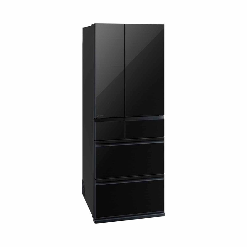 MITSUBISHI Multi Door Fridge (608l) - Glass Black MR-WZ61K-B-P-image 3