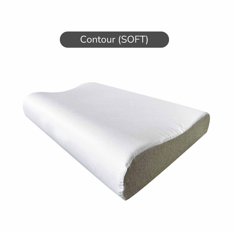 INTERO Charcoal-infused Memory Foam Pillow - Soft-contour - Oe VISCO-AIR PREMIUM-image 2