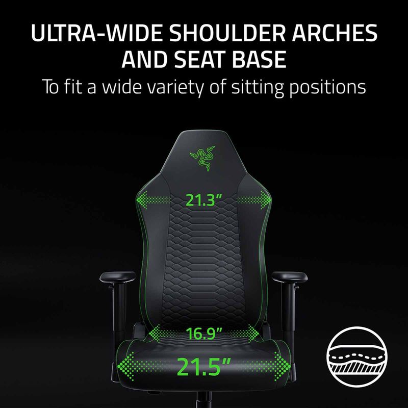 RAZER Iskur V2 X Newgen - Ergonomic Gaming Chair W Breathable Comfort - Quartz RZ38-05311000-R3CA-image 7