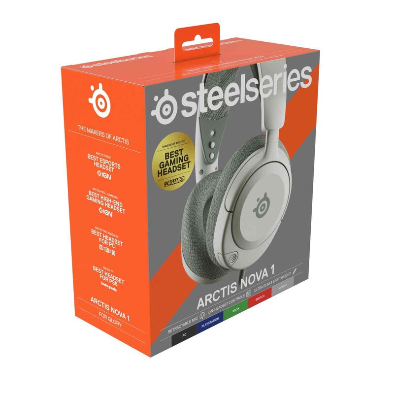 STEELSERIE Over Ear Wired Headset ARCTIS NOVA 1 WHITE-image 15