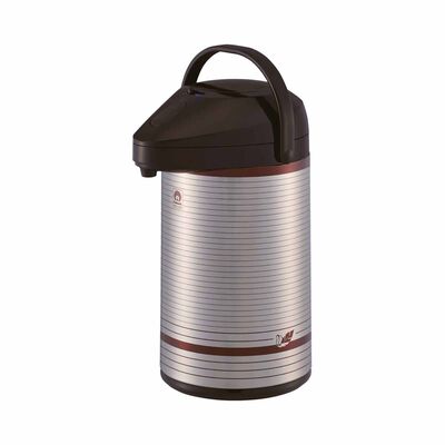 PEACOCK Glass Lined Airpot (3.0l) - (br) MPP-30S (BR)