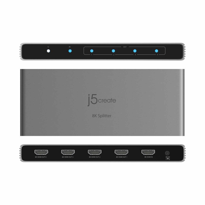 J5CREATE 8k Hdmi 2.1 4-way Splitter JDSH814-image 11