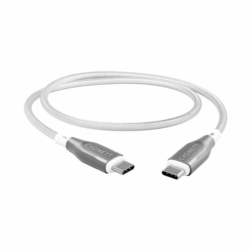 CYGNETT Armoured Usb-c To Usb-c (usb 2.0) Cable - White 1m CY4675PCTYC-image 4