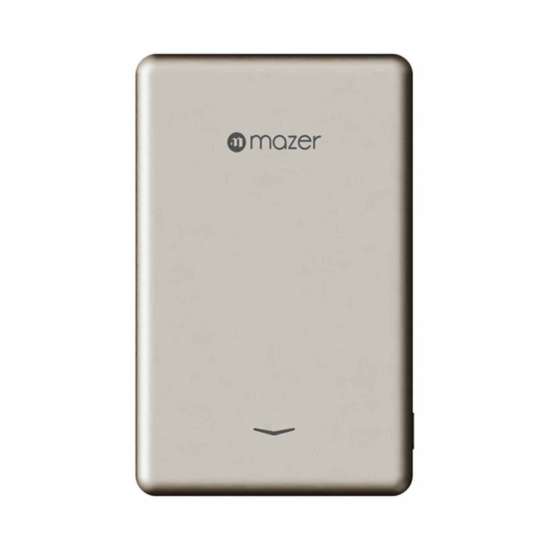 MAZER Qi2 Compatible 15w 5000mah, Usb-c Pd20w, Ultra Slim Power Bank-titanium M-MAGAIR19-TN-image 1