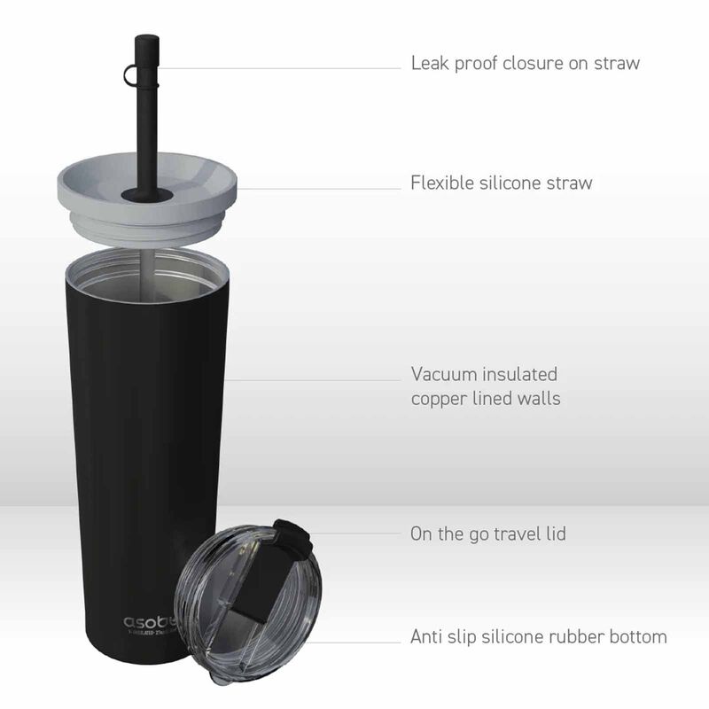 ASOBU Ocean Tumbler Black 800ml AICT27BK-image 6