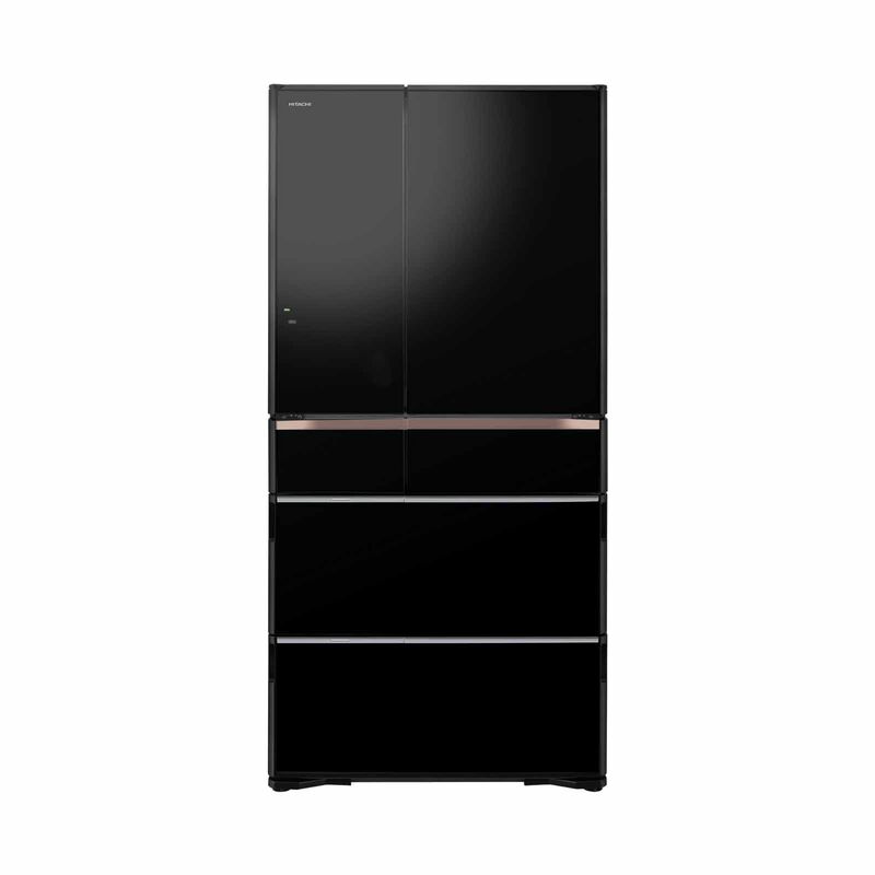 HITACHI 6 Door Fridge (729l) - Crystal Black R-WXC740WS-XK-image 1