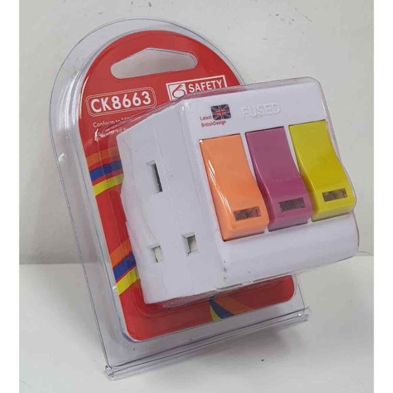 CK 3 Way Adaptor W/switch CK8663-image 2