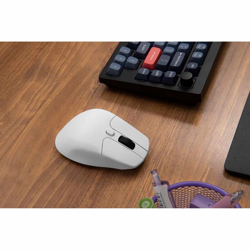 KEYCHRON M6 Bt/2.4ghz/wireless Mouse - White KYCN-M6-A3-image 4