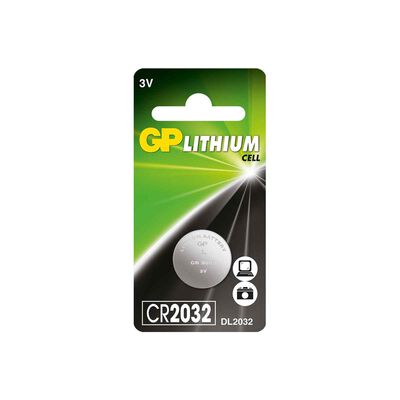 GP Lithium Cr2032 Battery(card Of 1) GPPBL2032185/GPPBL2032197 (NEW PKG)