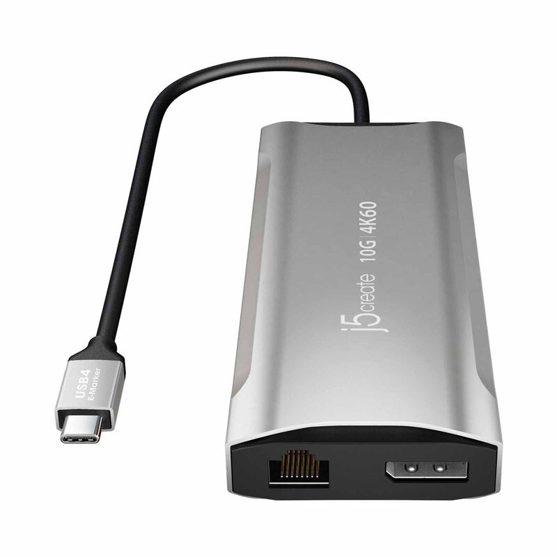 J5CREATE Usb-c 3.2 To 10g 4k60 Triple Display Adapter (11 In 1) JCD397-image 3