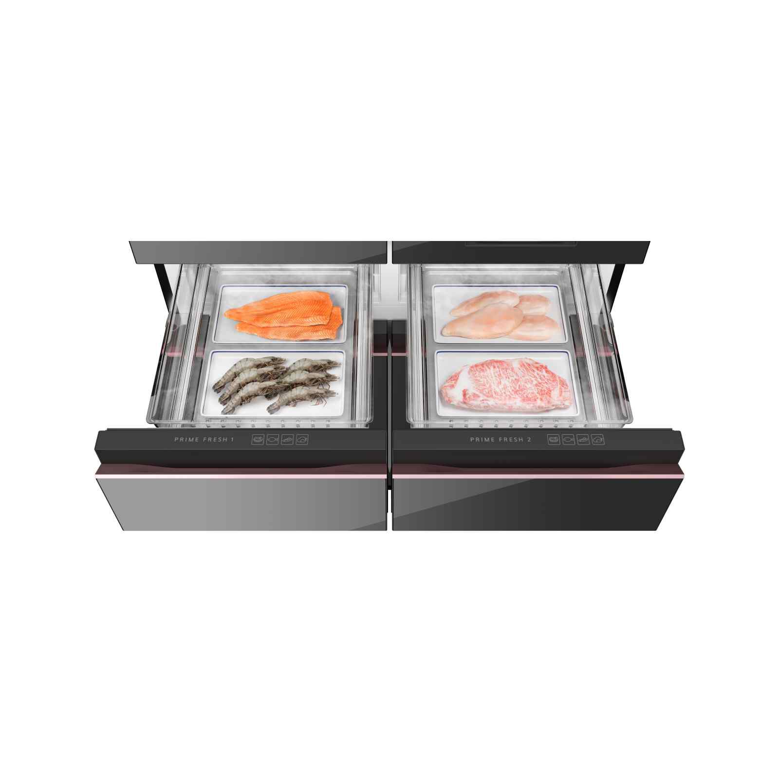Shop PANASONIC 6 Dr Fridge (646l) - Dark Mirror NR-WY720ZMMS in