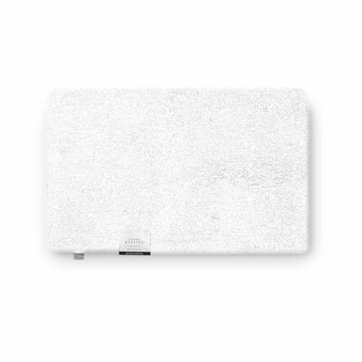 GRAND ATEL Plush Bath Rug - White HOME COLLECTION BARETT