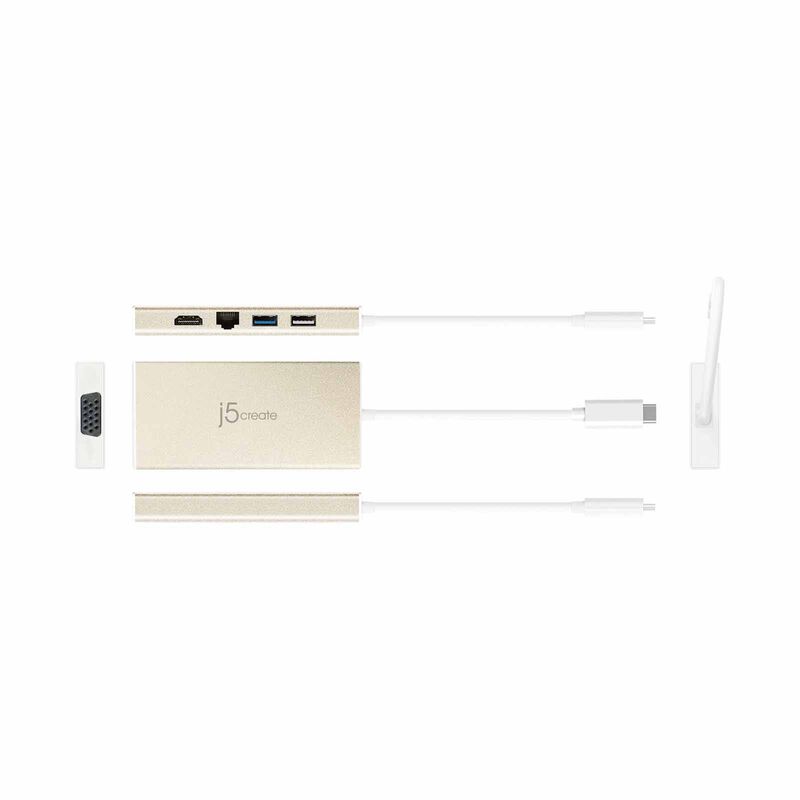 J5CREATE Type-c Fully Function Minidock JCD376-image 3