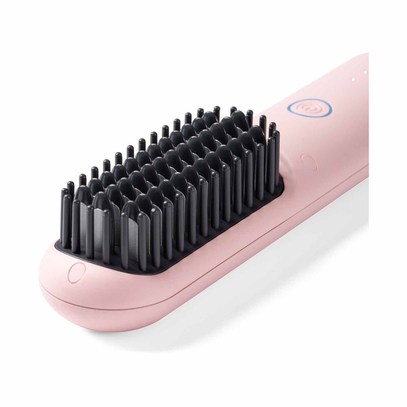 TYMO Porta Pro Portable Hair Straightening Brush - Pink HC122P-image 2