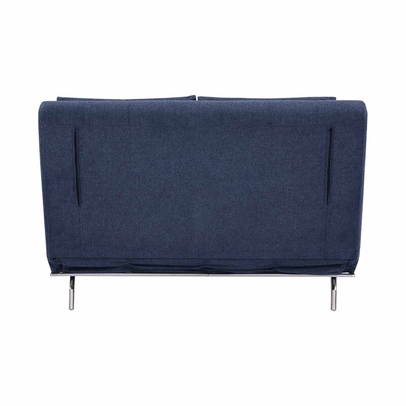 Sofa Bed Blue LUSIA-image 8