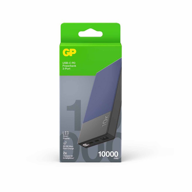 GP Gp M2+ Powerbank 10,000mah (blue) GPACCM10C001-image 4