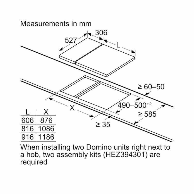 BOSCH Domino Gas Hob (exclude Installation) PRB3A6B70K-image 5