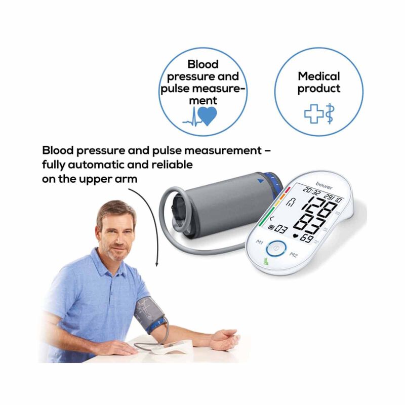 BEURER Upper Arm Blood Pressure Monitor BM 55-image 3