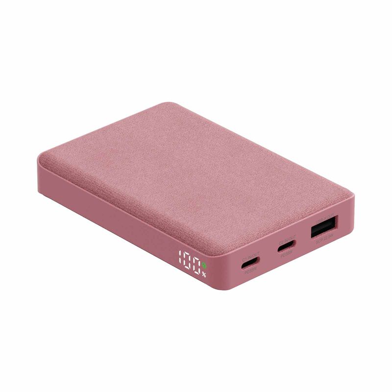 MAZER Powercharge Pd35w/pps33w 10,000mah 2c+1a Power Bank-pink M-PC35W10.0V3-PK-image 3