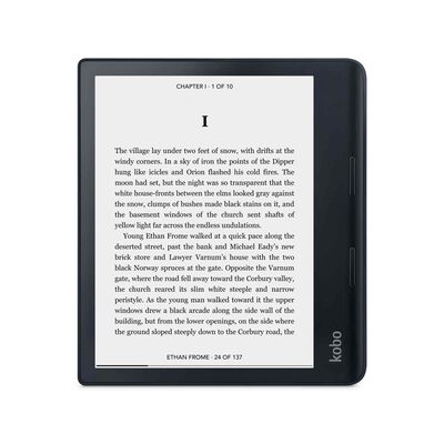 RAKUTEN KO Kobo Sage - 8" Carta Display N778-KU-BK-K-EP