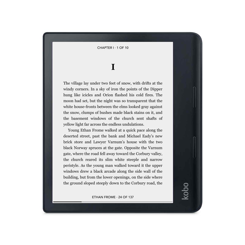 RAKUTEN KO Kobo Sage - 8" Carta Display N778-KU-BK-K-EP-image 1