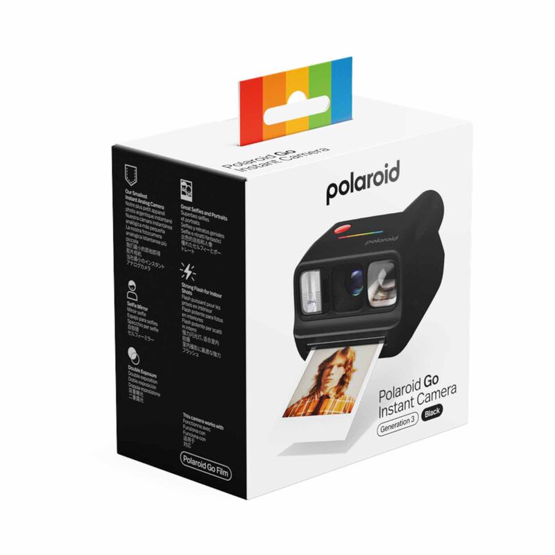 POLAROID Go Generation 3 Instant Camera - Black 009192-image 8