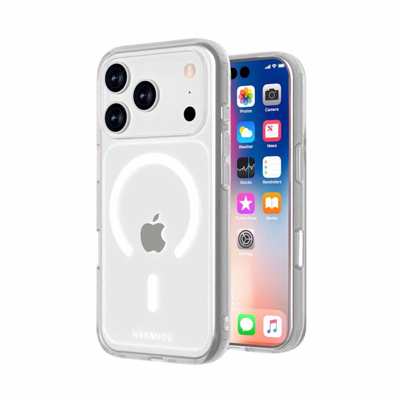 N.BRANDZ Magclairo Touch Magnetic Protective Case For Iphone 17 Pro N-MAGCLAIRO-IP17P-image 2