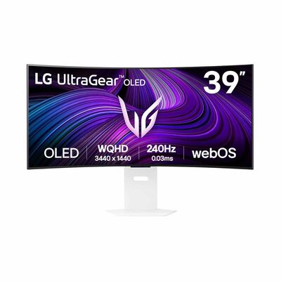 LG 39in Uwqhd Oled 240hz 0.03ms Smart Gaming Monitor 39GX90SA-W