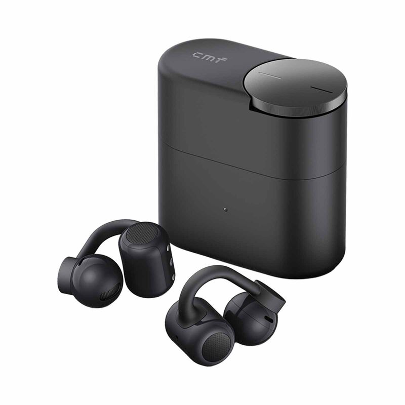 CMF Open Ear Wireless Earbuds Clip Pro - Dark Grey CMF B189-DG-image 3