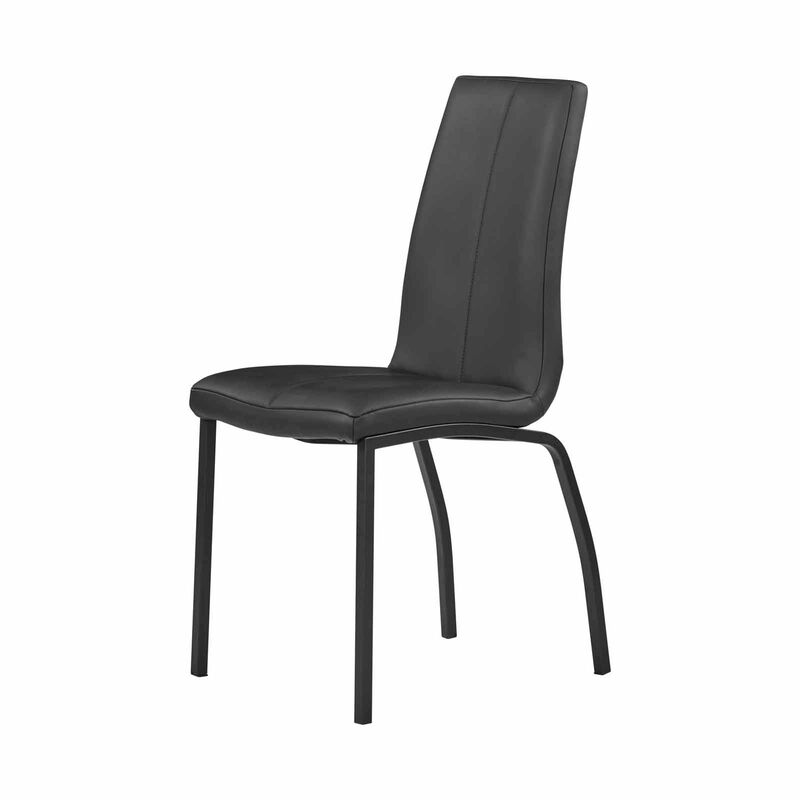 Dining Chair (black ) NEW MATTE-image 2